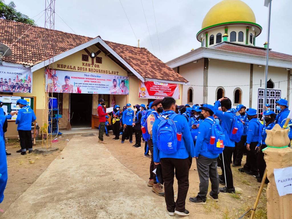 Kegiatan Kontingen Daerah Banten Pada Perkemahan Wirakarya Nasional Di Jambi  2021