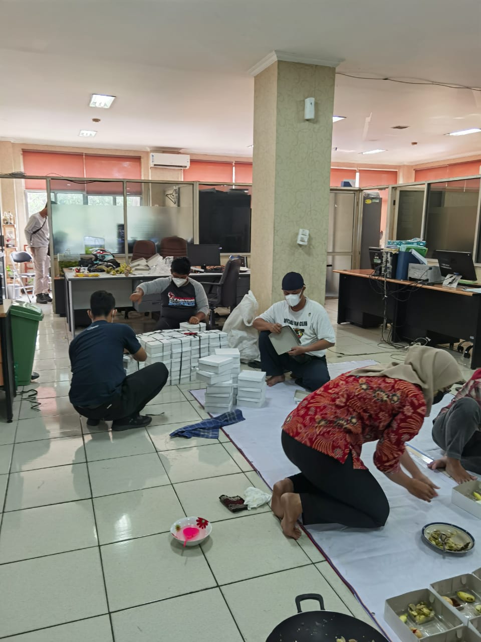 Dapur Umum Dinas Kepemudaan dan Olahraga Kota Tangerang